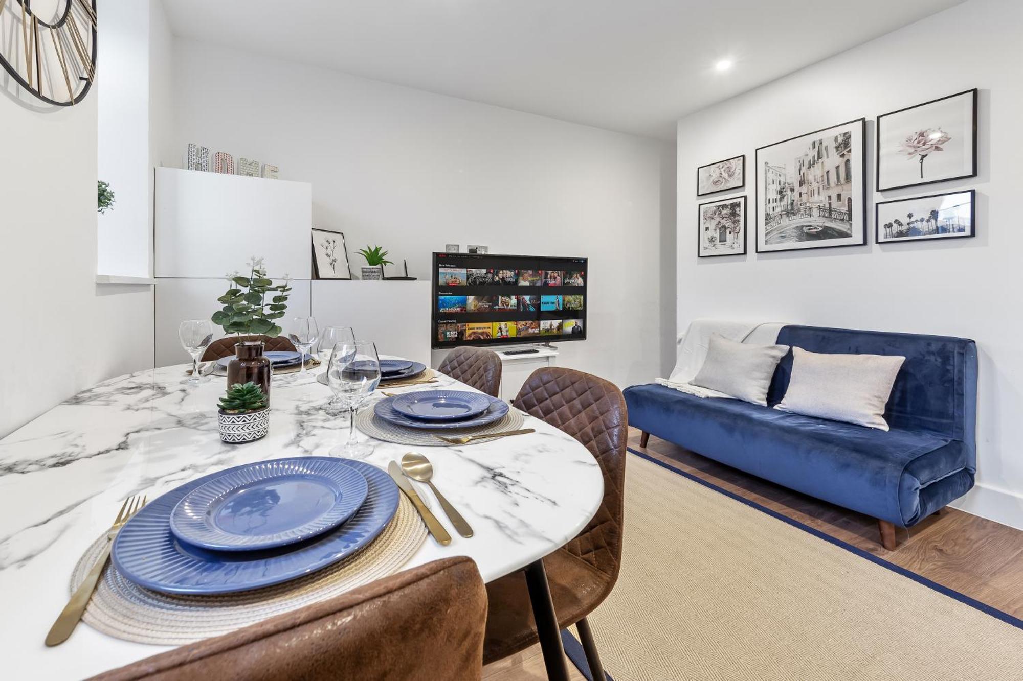 Central London Two Bedroom Serviced Apartment - Nine Elms Luxury Stay - Vauxhall & Westminster Экстерьер фото